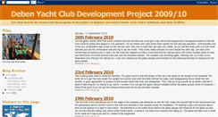 Desktop Screenshot of debenyachtclub-development.blogspot.com