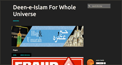 Desktop Screenshot of deen-e-islams.blogspot.com