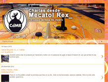 Tablet Screenshot of charlasdesdemecatolrex.blogspot.com