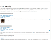 Tablet Screenshot of earn-happily.blogspot.com