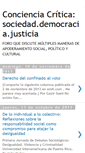 Mobile Screenshot of haciaunaconcienciacritica.blogspot.com