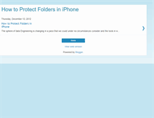 Tablet Screenshot of how-to-protect-folders-in-iphone.blogspot.com