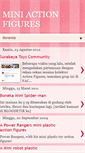 Mobile Screenshot of mini-action-figures-yos.blogspot.com