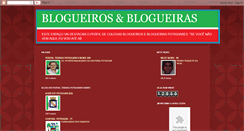 Desktop Screenshot of blogueirosblogueiras.blogspot.com