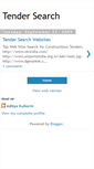 Mobile Screenshot of construction-tendersearch.blogspot.com