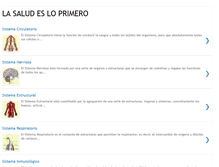 Tablet Screenshot of loprimeroeslasaludproductos.blogspot.com