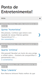 Mobile Screenshot of pontodeentretenimento.blogspot.com