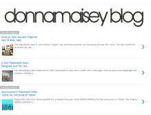 Tablet Screenshot of donnamaiseyskincare.blogspot.com