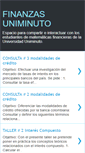 Mobile Screenshot of finanzasuniminuto.blogspot.com