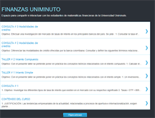 Tablet Screenshot of finanzasuniminuto.blogspot.com