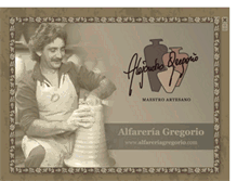 Tablet Screenshot of alfarero-gregorio.blogspot.com