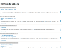 Tablet Screenshot of kemikalreactions.blogspot.com