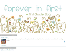 Tablet Screenshot of foreverin1st.blogspot.com