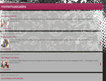 Tablet Screenshot of minismusicales.blogspot.com