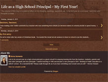 Tablet Screenshot of frankhurtprincipal.blogspot.com