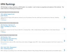 Tablet Screenshot of iipmranking.blogspot.com