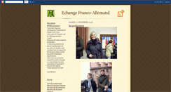 Desktop Screenshot of echangefrancoallemand0809.blogspot.com