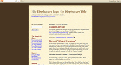 Desktop Screenshot of hipdispleasure.blogspot.com