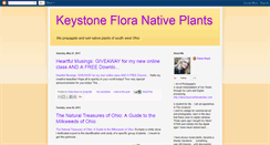Desktop Screenshot of keystonefloranativeplants.blogspot.com