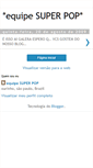 Mobile Screenshot of equipesuperpop.blogspot.com