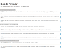 Tablet Screenshot of pensadore.blogspot.com