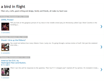 Tablet Screenshot of abirdinflight.blogspot.com
