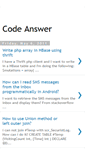 Mobile Screenshot of codeanswer28.blogspot.com