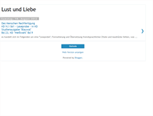 Tablet Screenshot of lustundliebe.blogspot.com