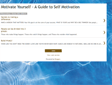 Tablet Screenshot of guidetomotivation.blogspot.com