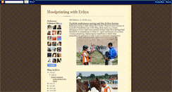 Desktop Screenshot of hoofprinting.blogspot.com