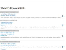 Tablet Screenshot of diseases-book.blogspot.com