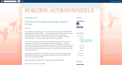 Desktop Screenshot of pokerplayeronwheels.blogspot.com