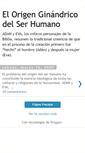 Mobile Screenshot of origenginandrico.blogspot.com