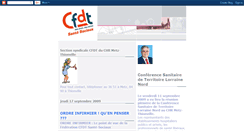 Desktop Screenshot of cfdt-chr.blogspot.com