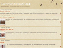 Tablet Screenshot of harvingtonminiatures.blogspot.com