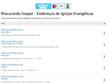 Tablet Screenshot of procurandogospel.blogspot.com