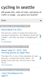 Mobile Screenshot of cyclinginseattle.blogspot.com