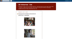 Desktop Screenshot of heilsarmee-kids.blogspot.com
