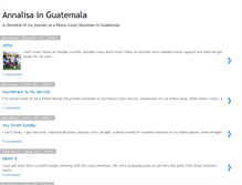 Tablet Screenshot of annalisa-in-guatemala.blogspot.com