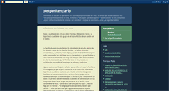 Desktop Screenshot of postpenitenciario.blogspot.com