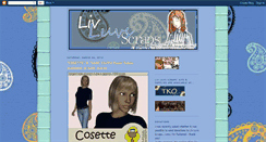 Desktop Screenshot of livluvsscraps.blogspot.com