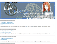 Tablet Screenshot of livluvsscraps.blogspot.com