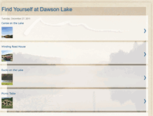 Tablet Screenshot of dawsonlake.blogspot.com