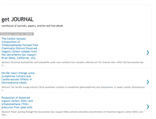 Tablet Screenshot of getjournal.blogspot.com