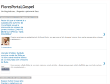 Tablet Screenshot of floresportalgospel.blogspot.com