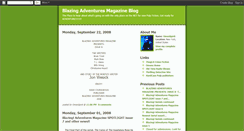 Desktop Screenshot of blazingadventuresmagazine.blogspot.com