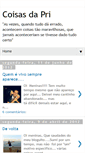 Mobile Screenshot of coisadapri.blogspot.com