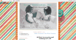 Desktop Screenshot of belletrousseau.blogspot.com