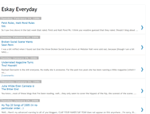 Tablet Screenshot of eskayeveryday.blogspot.com