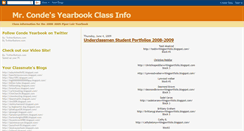 Desktop Screenshot of condeyearbook.blogspot.com